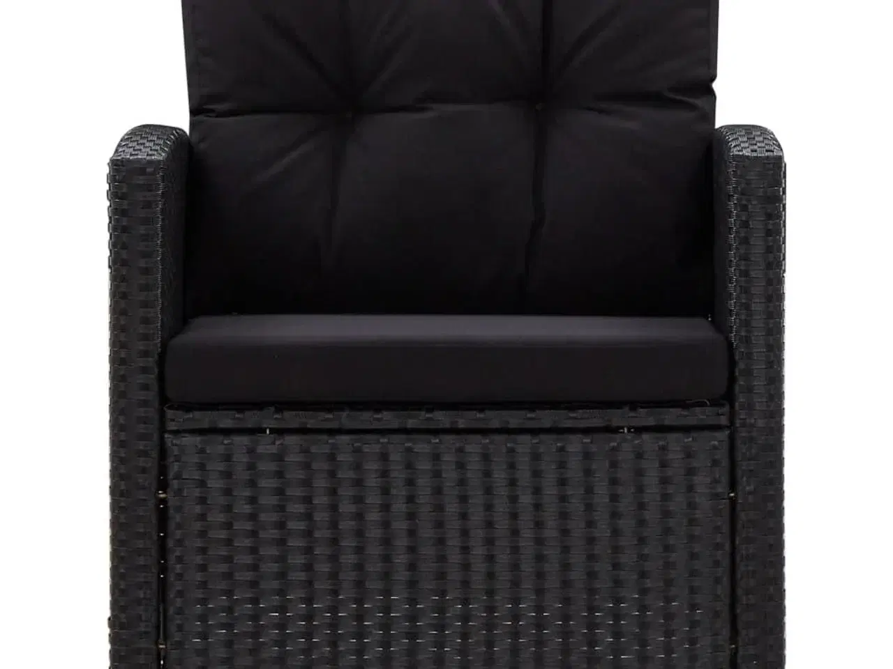 Billede 6 - Sofasæt til haven 6 dele med hynder polyrattan sort