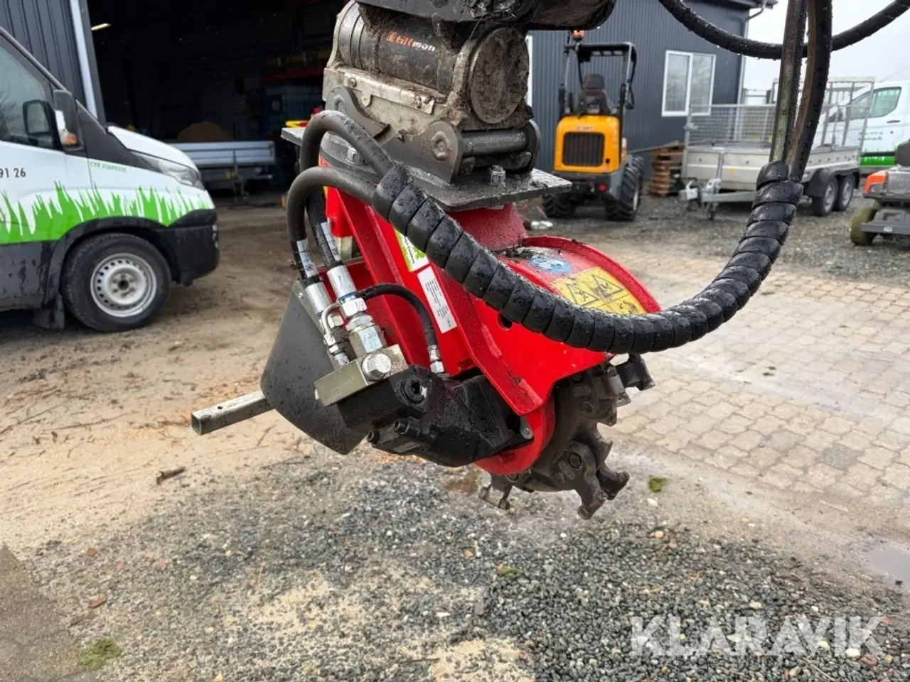 Billede 3 - Stubfræser FSI Powertech fsi H20 - til minilæsser