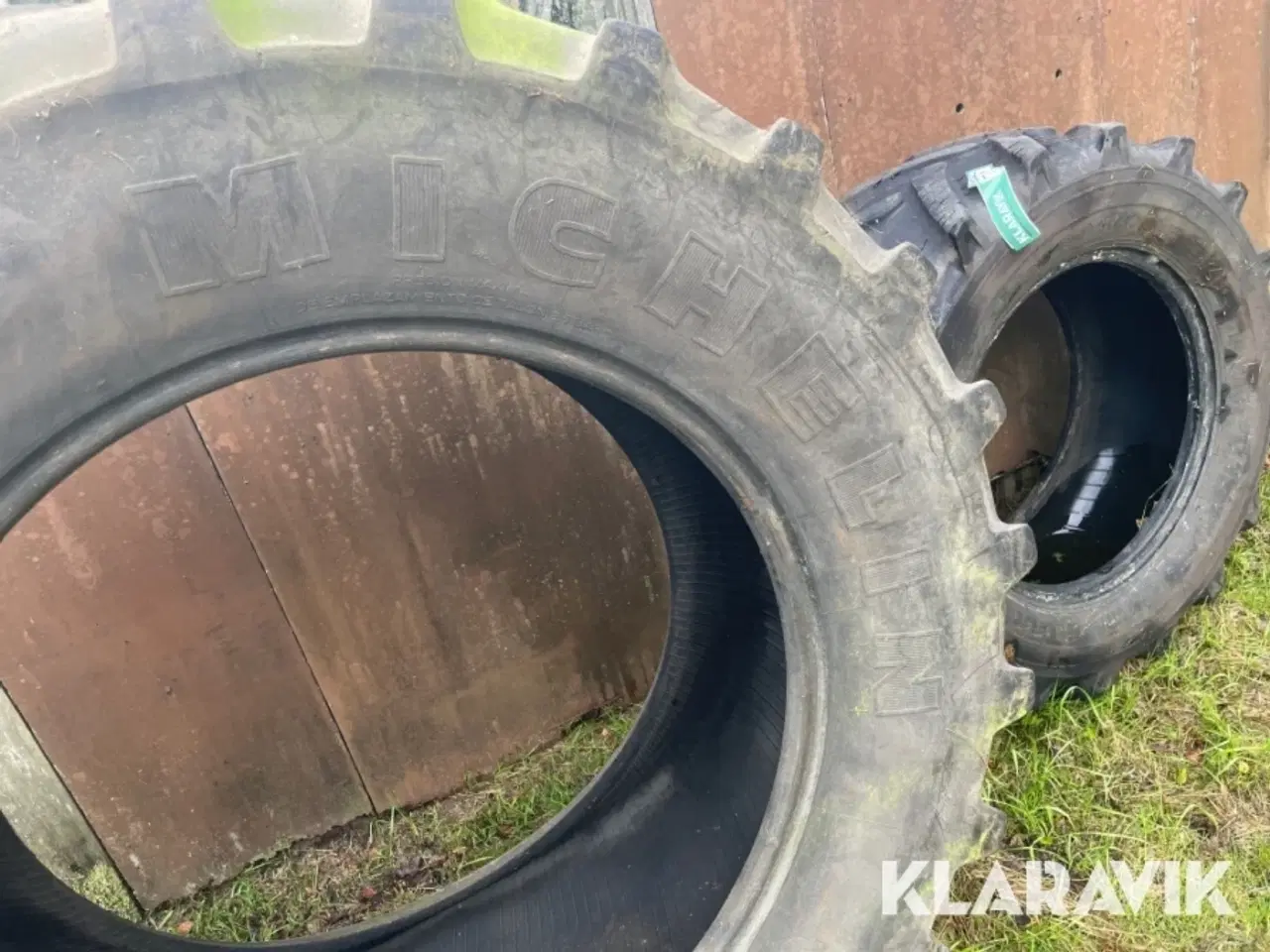 Billede 5 - Traktordæk & skovdæk Michelin & Nokian