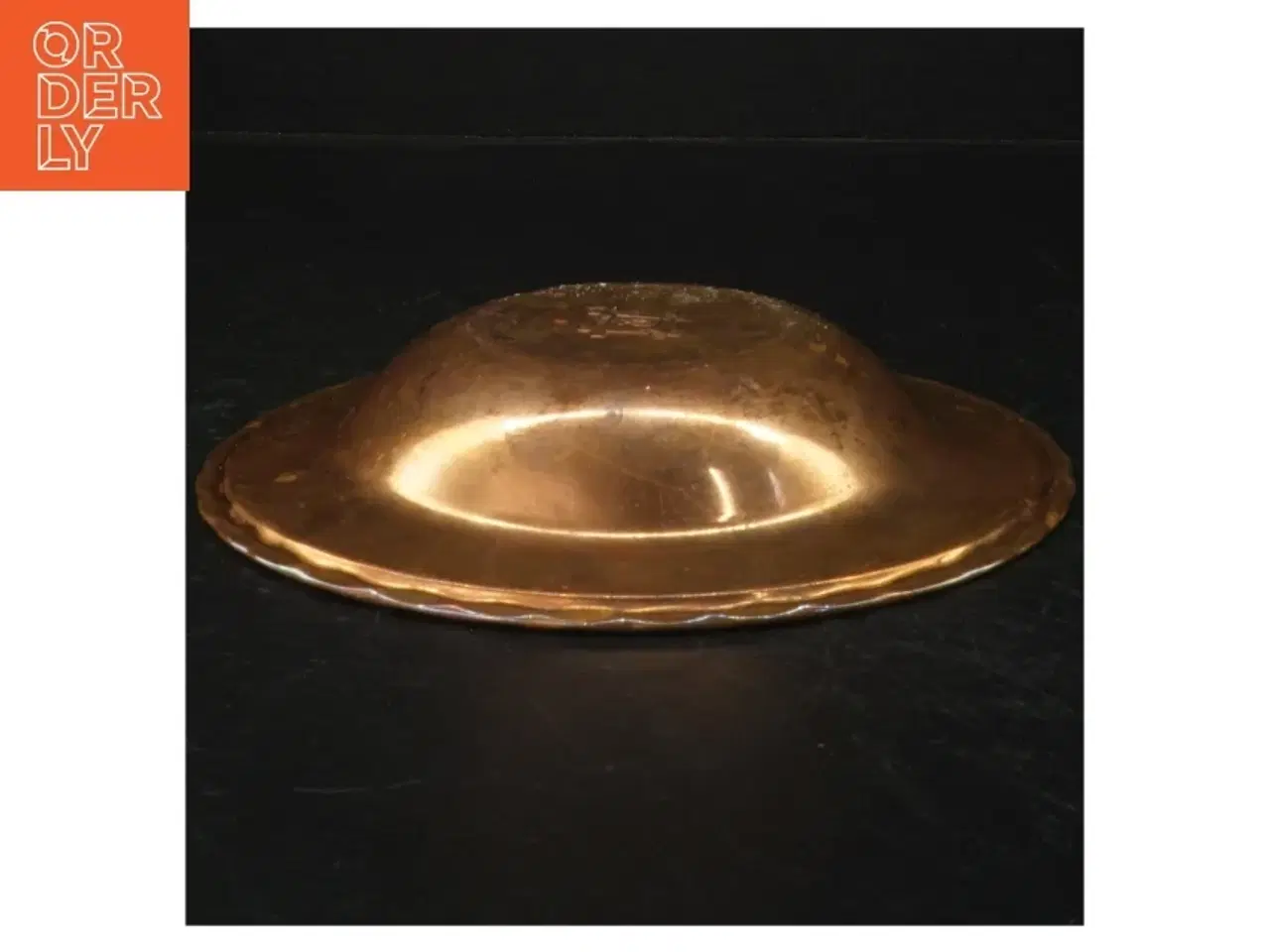 Billede 2 - Messing Skål med kvinde symbol (str. Ø. 20 cm)