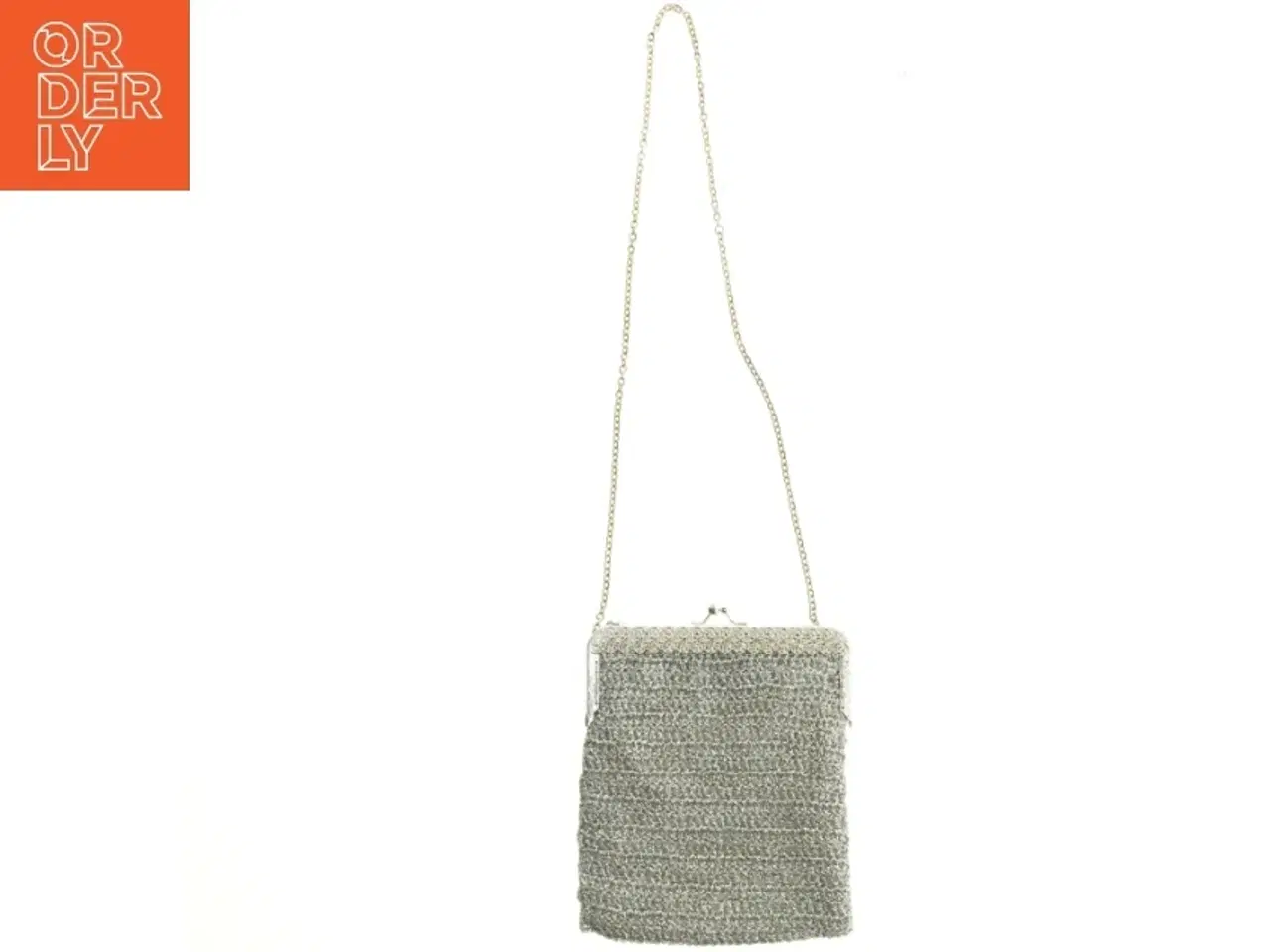 Billede 1 - Aftenclutch med kæderem (str. 20 x 16 cm)