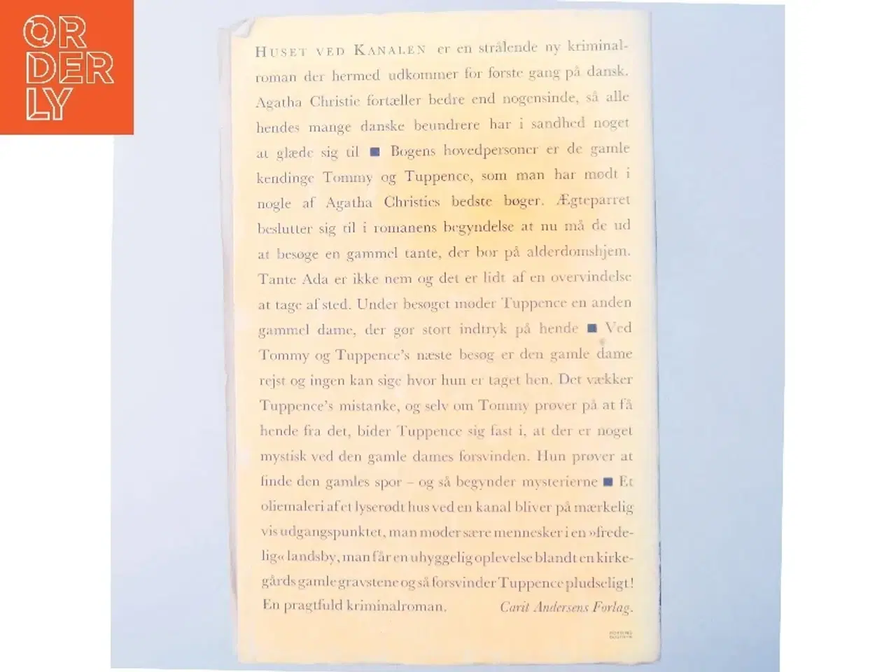 Billede 3 - Agatha Christie: Huset ved kanalen