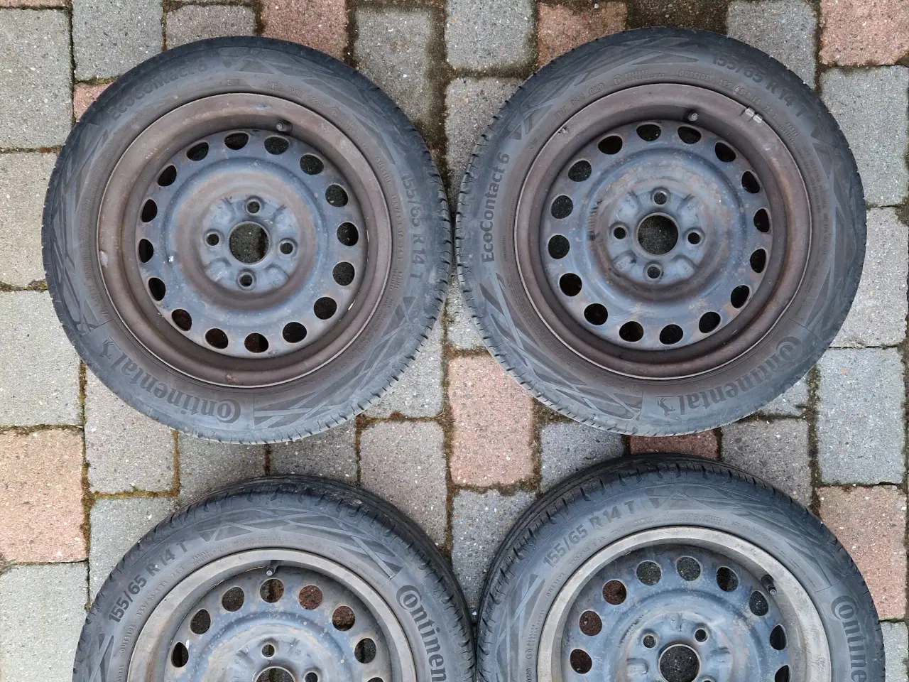 Billede 2 - Sommerhjul 155/65 R 14 T