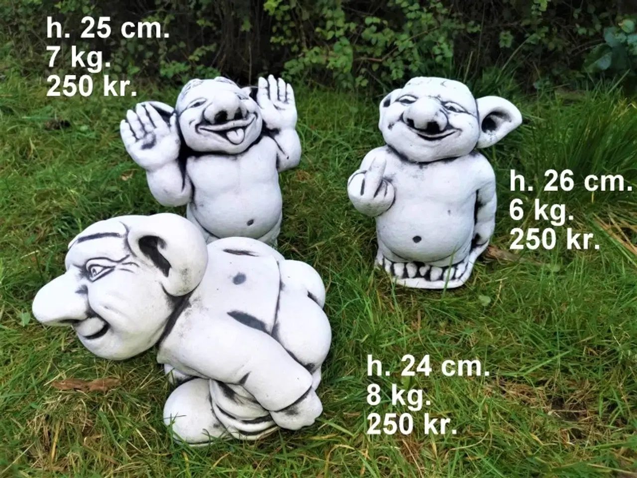 Billede 12 - TROLD - trolde - HAVEFIGUR frostsikker beton