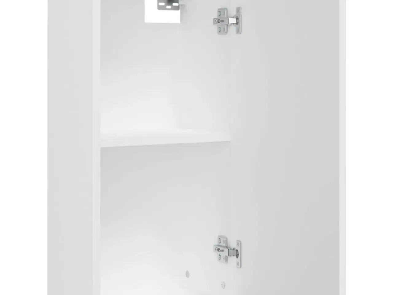 Billede 8 - Væghængt badeværelsesskab 32x20x67 cm hvid
