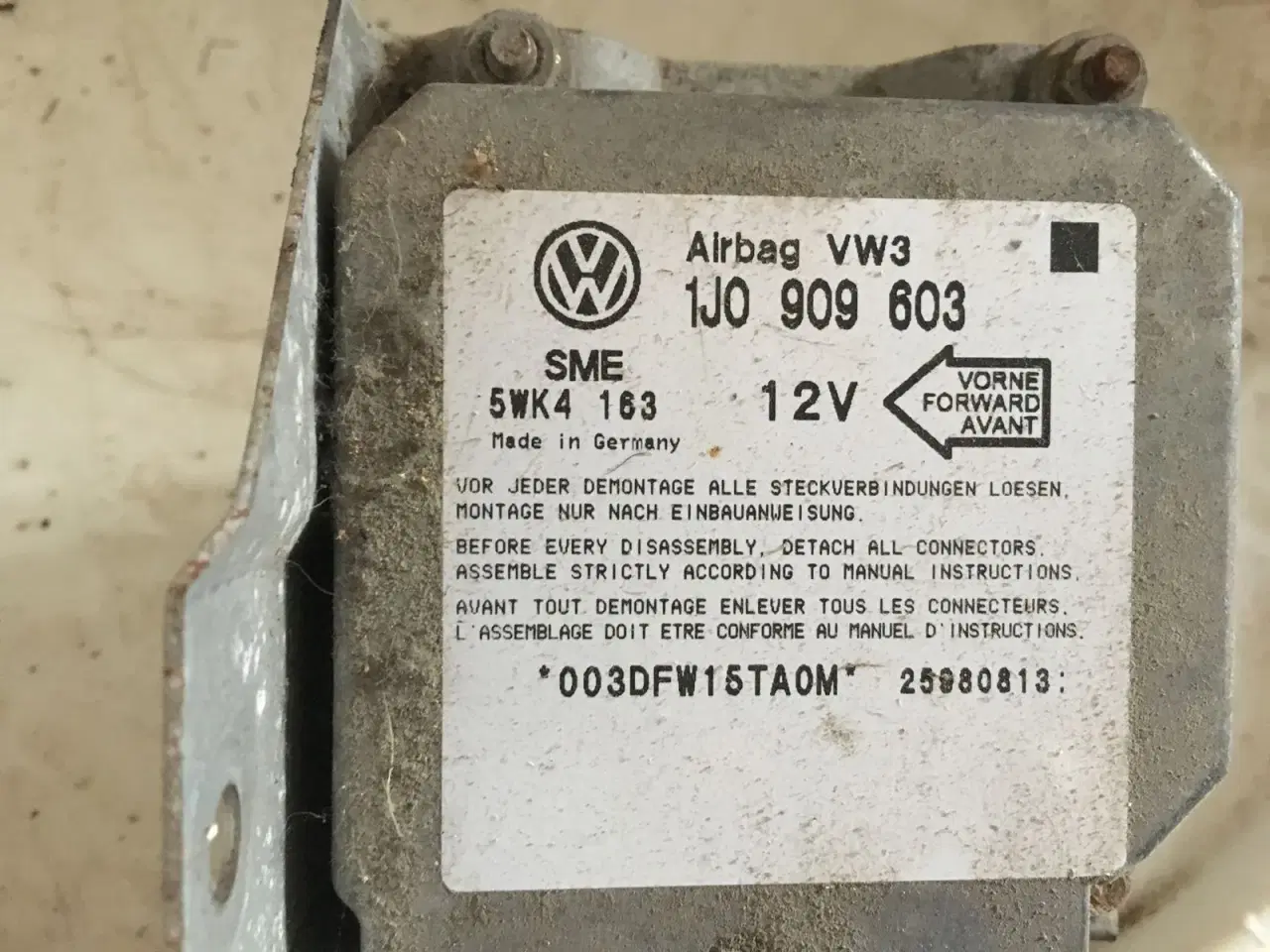 Billede 1 - Airbag styrboks VW T4