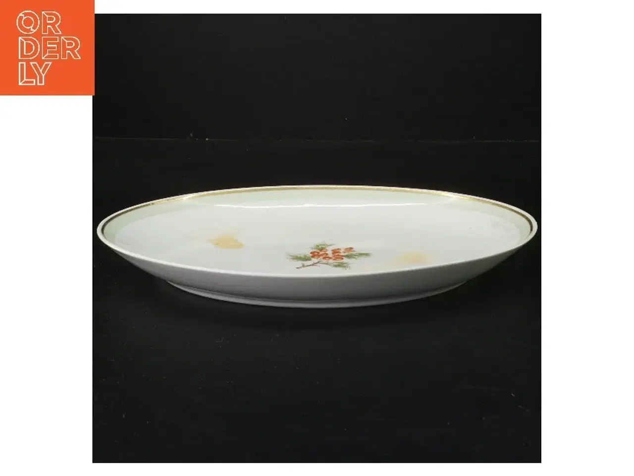 Billede 2 - Lyngby serveringsfad med design fra Lyngby (str. 28 cm)