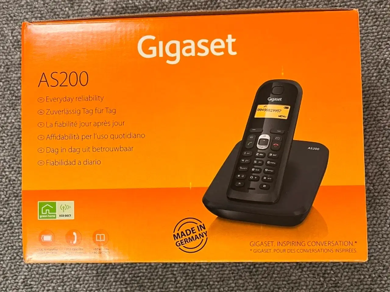 Billede 2 - Trådløs fastnettelefon (Gigaset AS200)