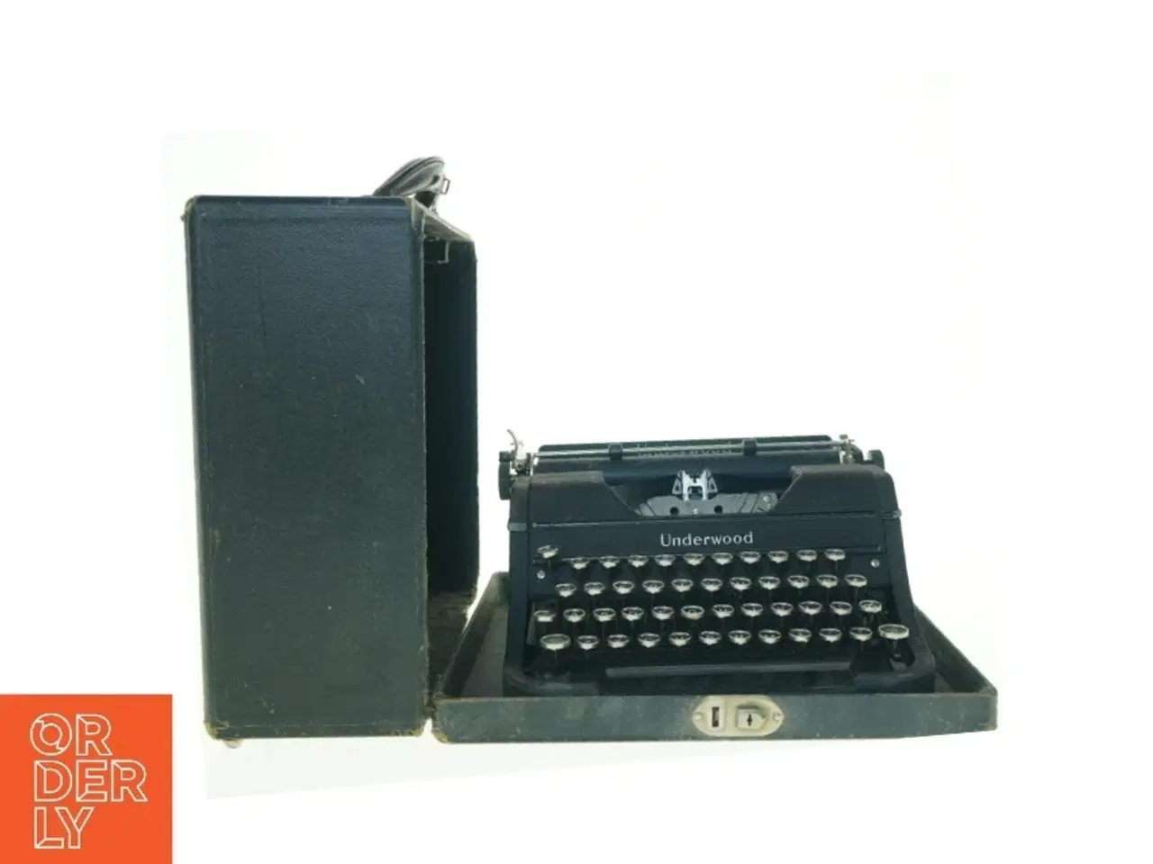 Billede 6 - Vintage Underwood skrivemaskine med etui fra Underwood (str. 33 x 14 cm)