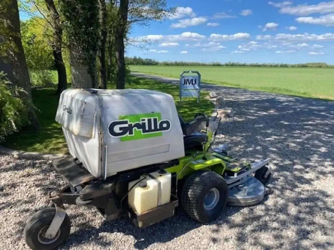 Billede 1 - Grillo rotorklipper med opsamler