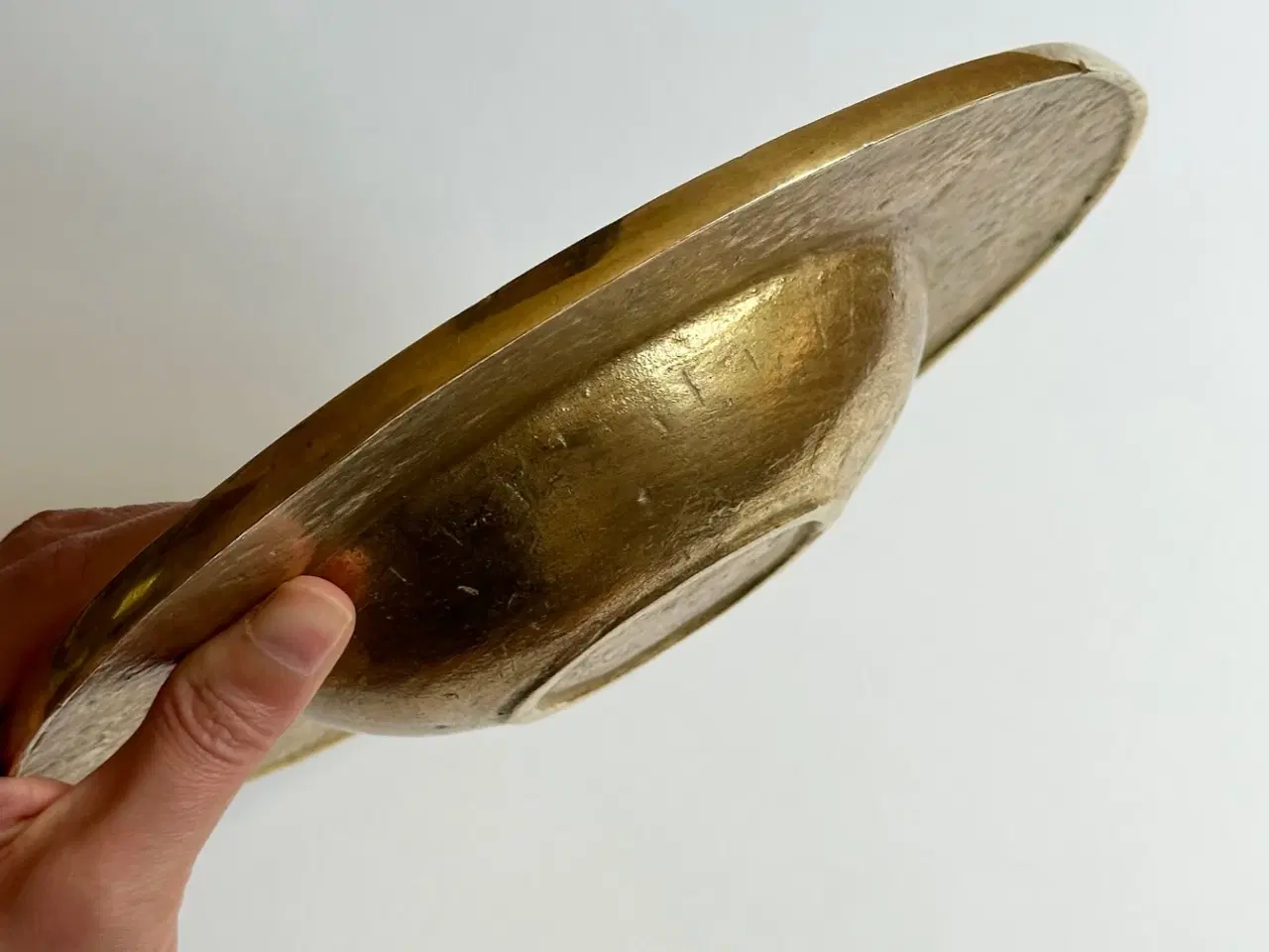 Billede 4 - Nordisk Malm, bronzefad m stjernetegn, stort