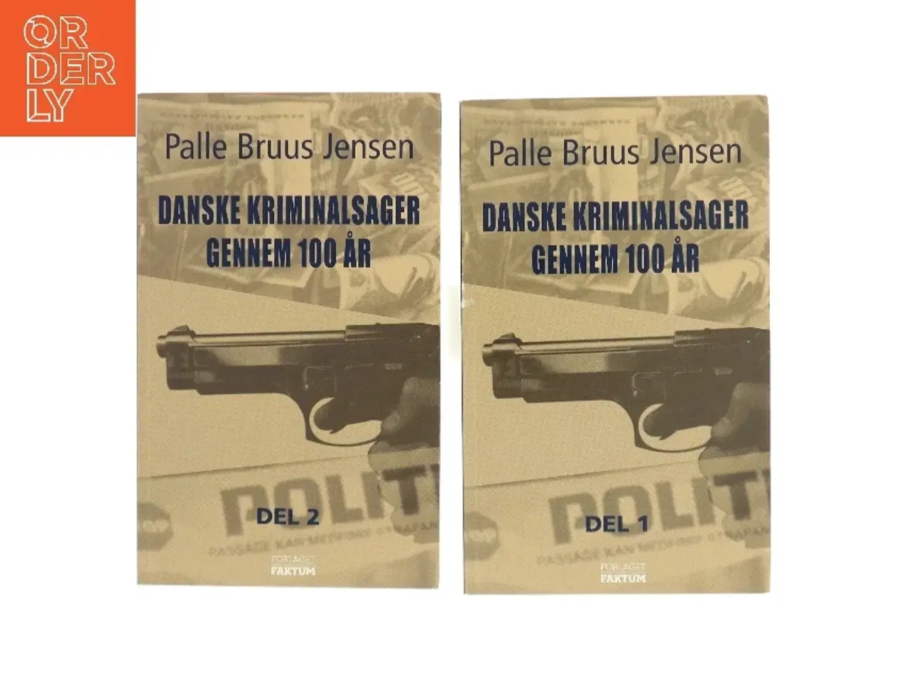 Billede 1 - Bøger om danske kriminalsager fra Forlaget Fakta