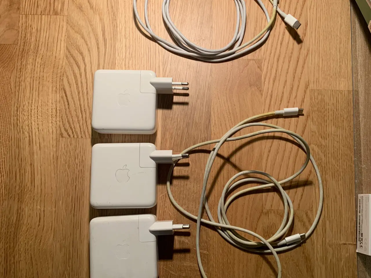 Billede 4 - Apple 61W USB-C Strømforsyningsadapter Hvid