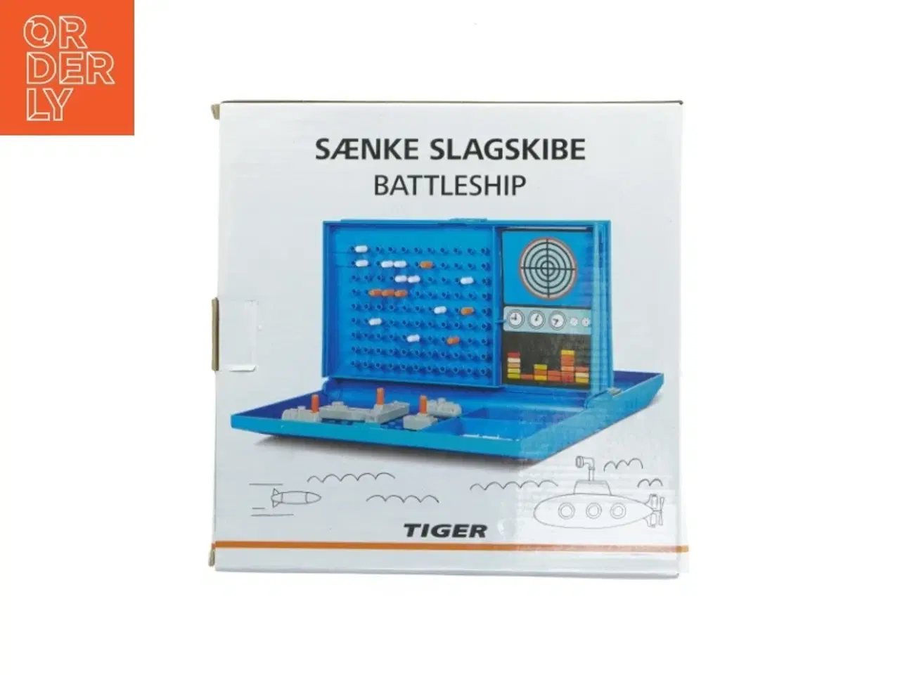 Billede 1 - Sænke Slagskibe spil fra Tiger (str. 25 x 19 x 13 cm)