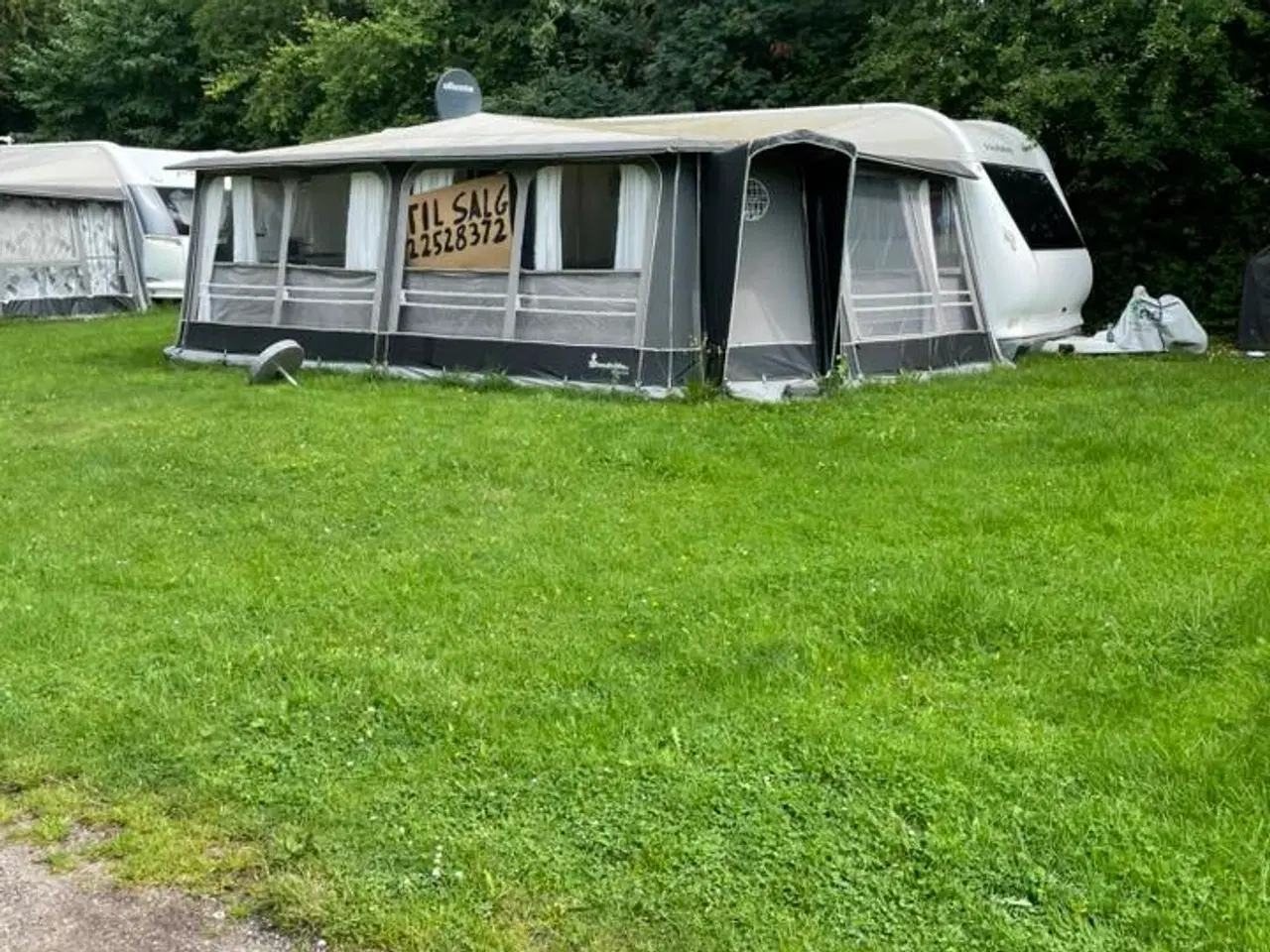 Billede 1 - Hobby Carvan 780 WFU Prestige 2013 m. Fortelt