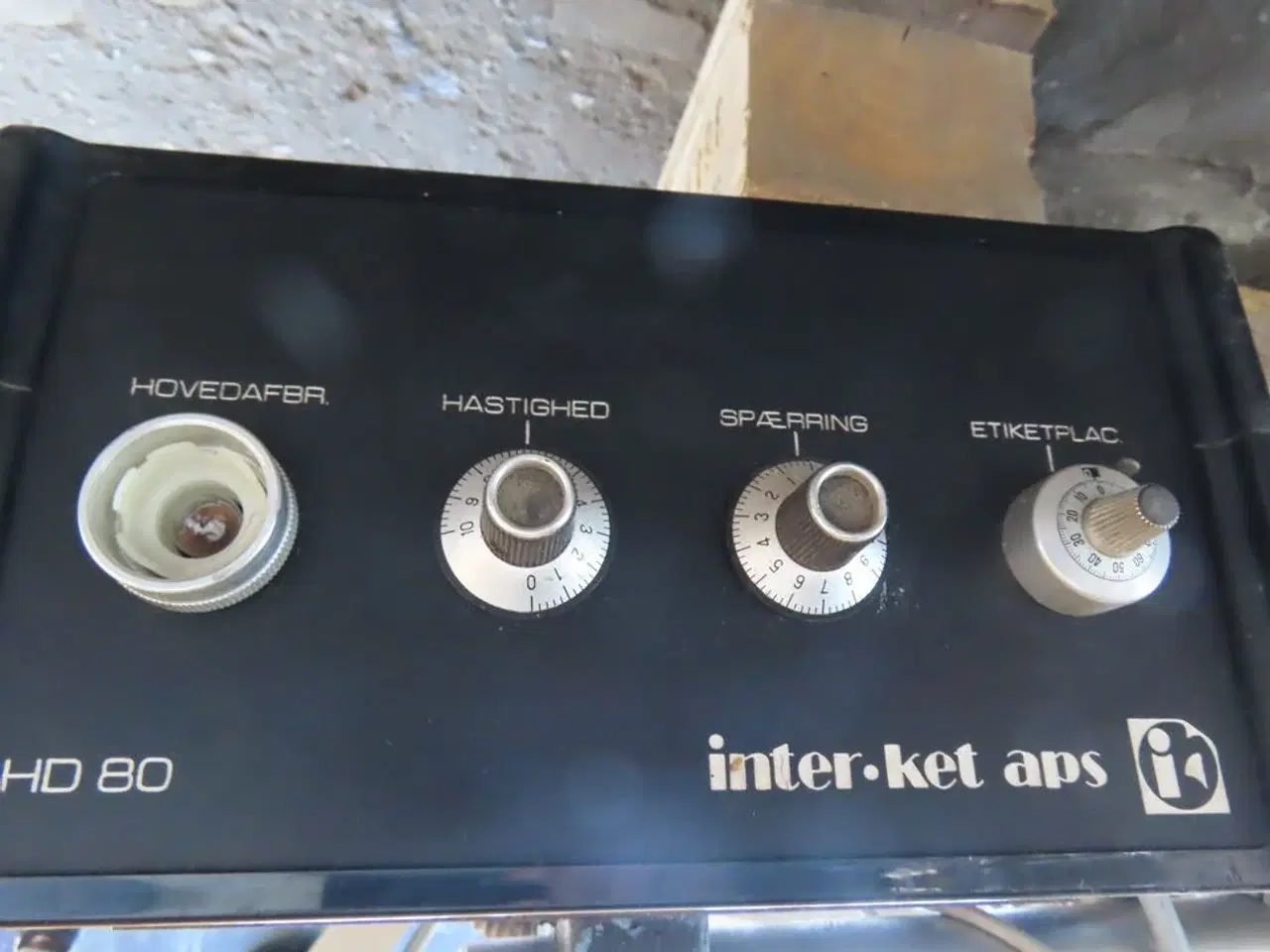 Billede 5 - Etiketmaskine med transportbånd INTERKET HD80
