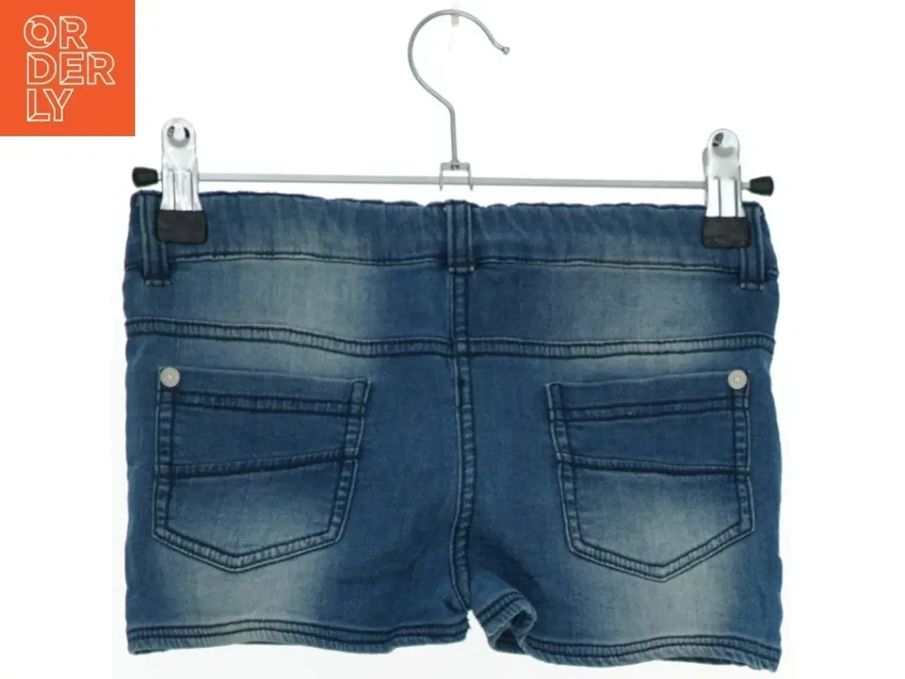 Billede 2 - Blå denim shorts til børn fra Minymo (str. 116)