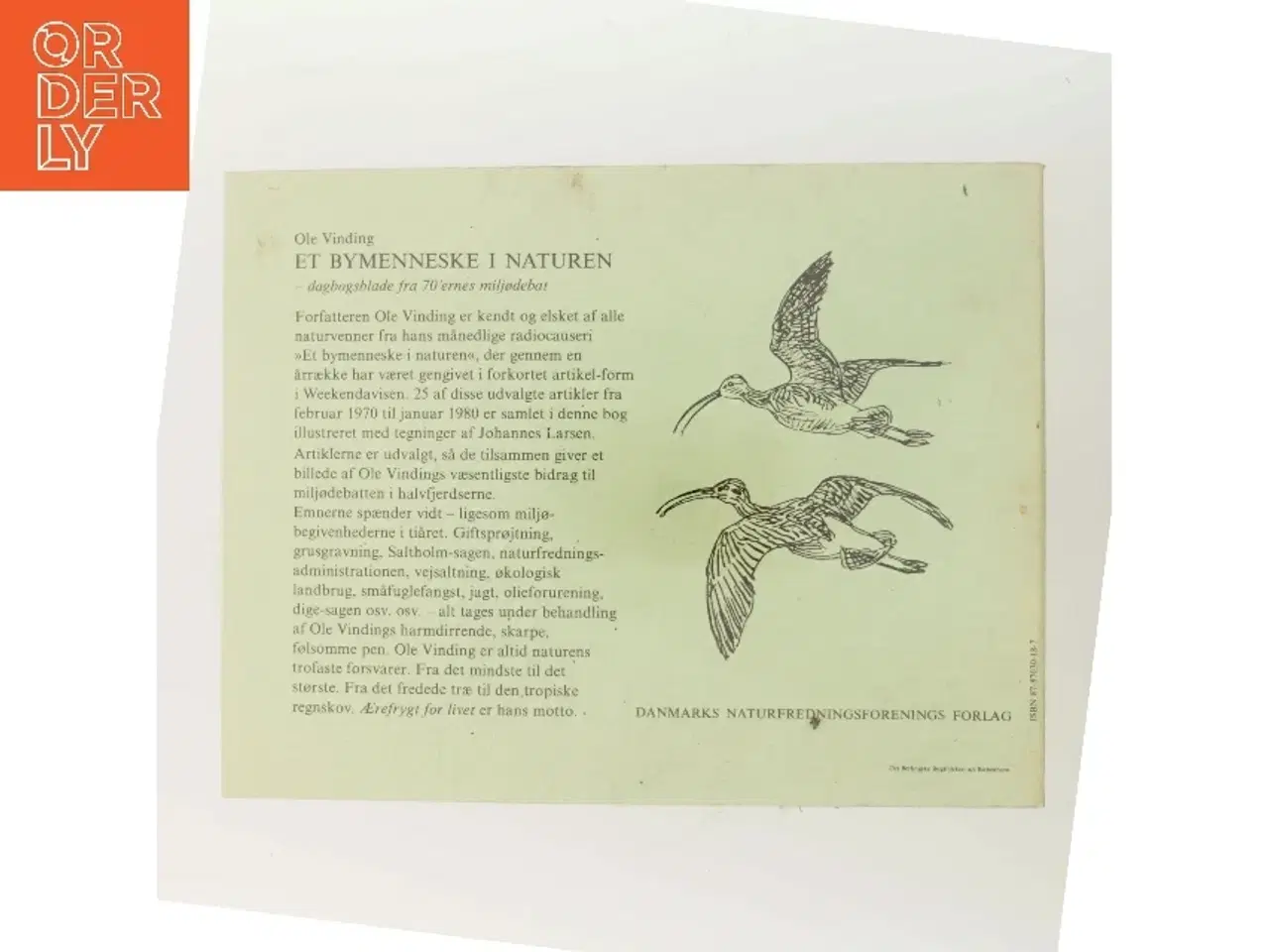 Billede 3 - Et bymenneske i naturen af Ole Vinding (Bog)