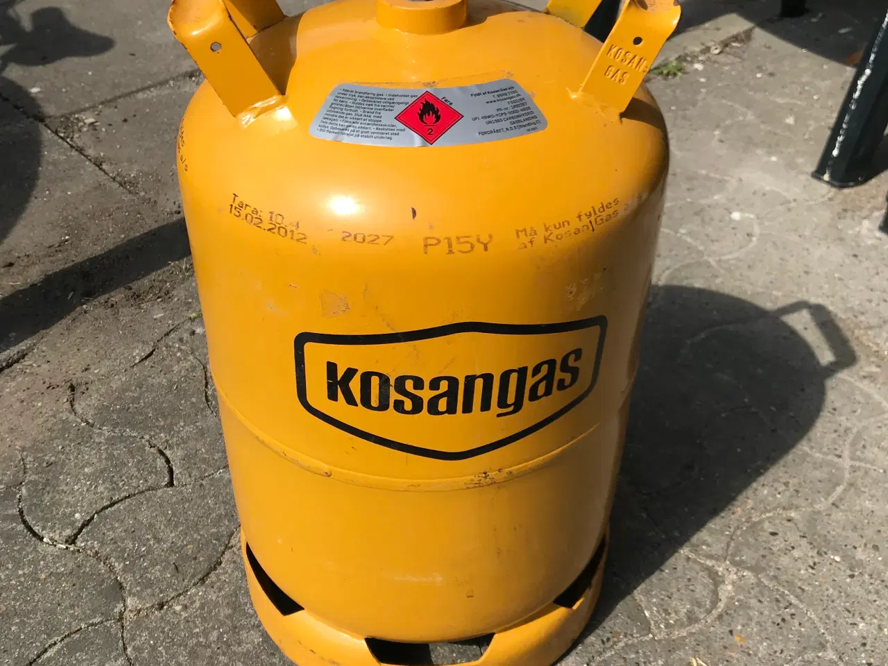 Billede 1 - Ny 11 kg gasflaske 