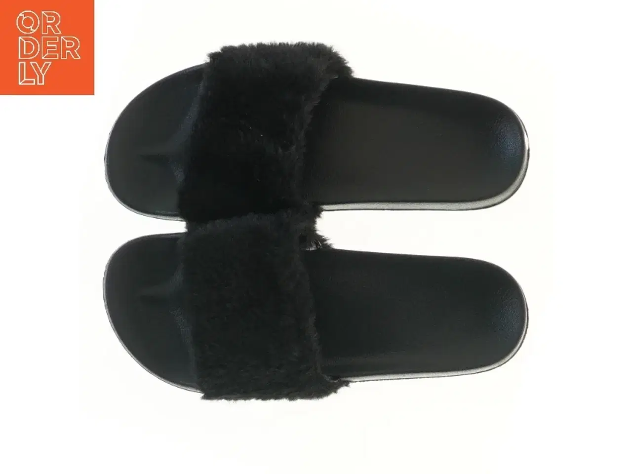 Billede 2 - Pelsbeklædte hjemmesko (str. 41 )