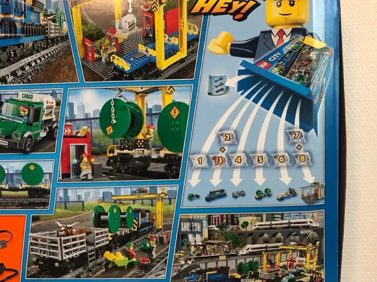 Billede 8 - LEGO City 60052 Cargo Train uåbnet