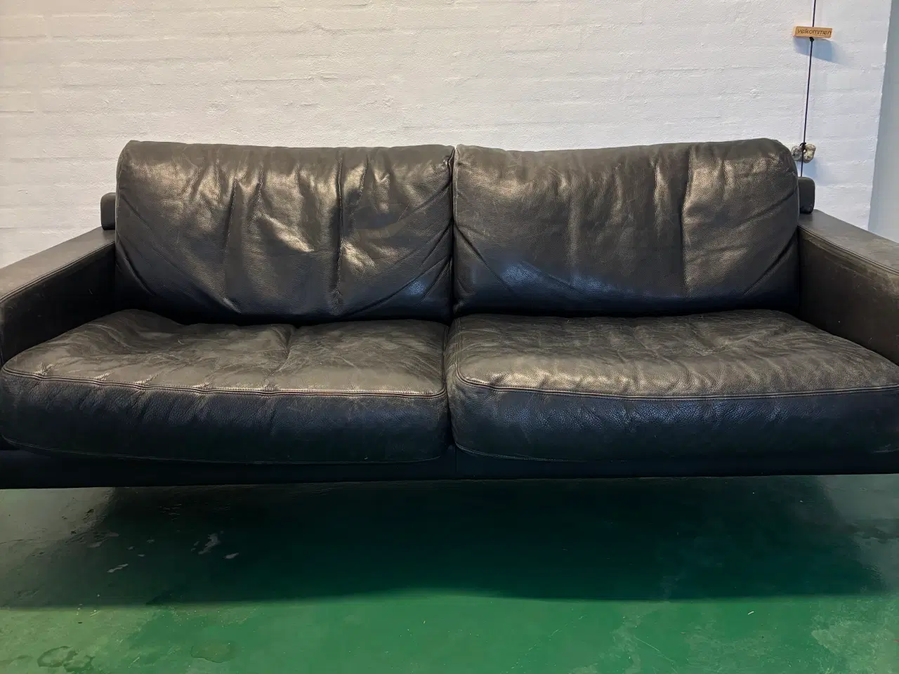 Billede 1 - Sofa læder