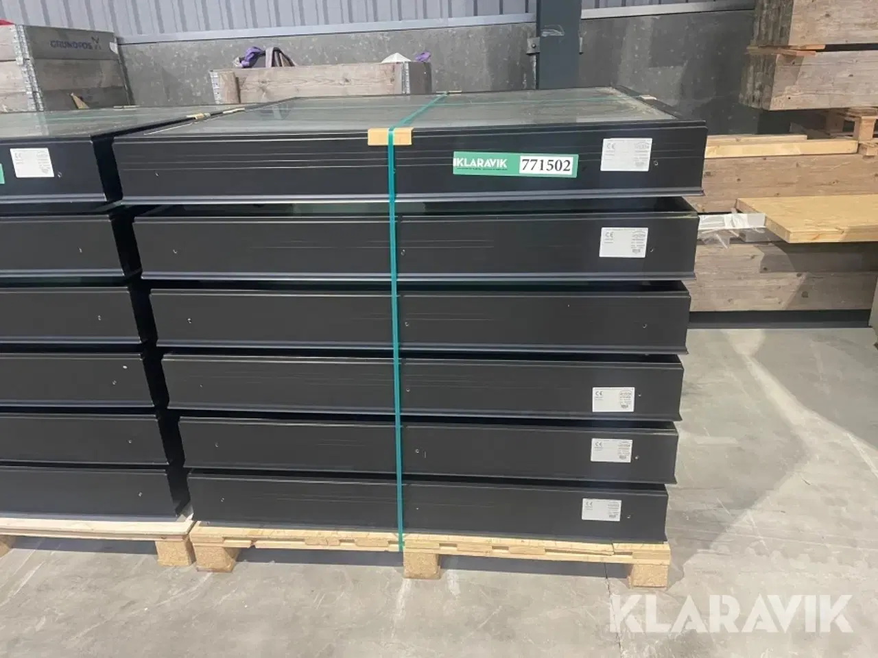 Billede 2 - Ovenlys vinduer Unilite Planlys-glas 6 styk