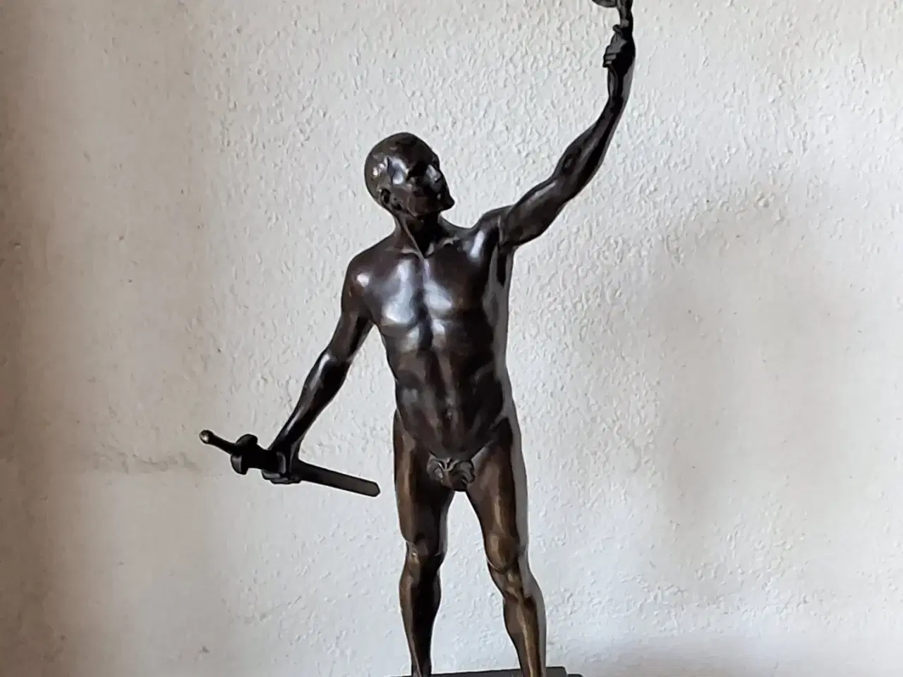 Billede 1 - Bronzefigur, Paul Ludwig Kowalczewski (1865-1910)