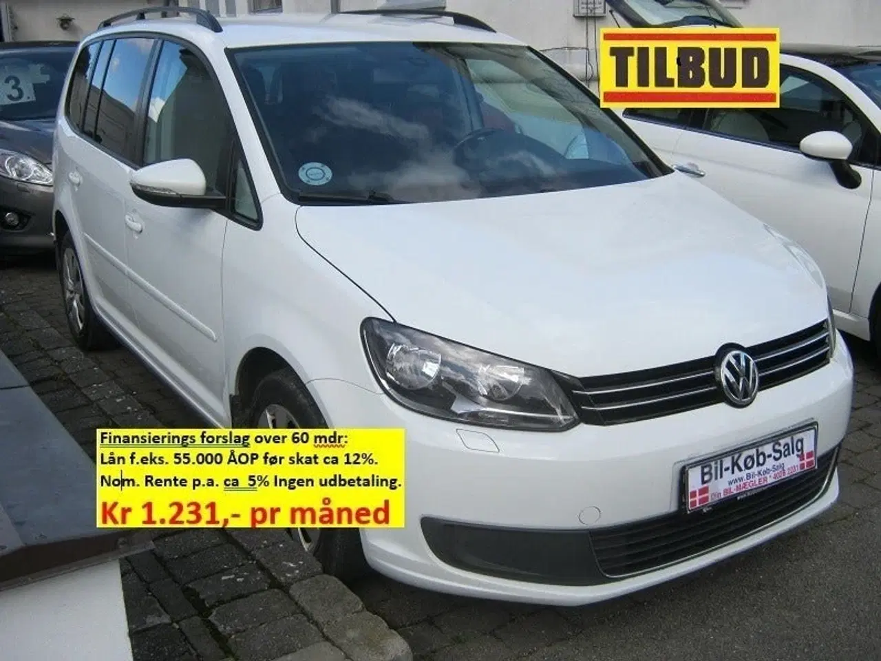 Billede 1 - VW Touran 1,6 TDi 105 Comfortline DSG BMT 7prs