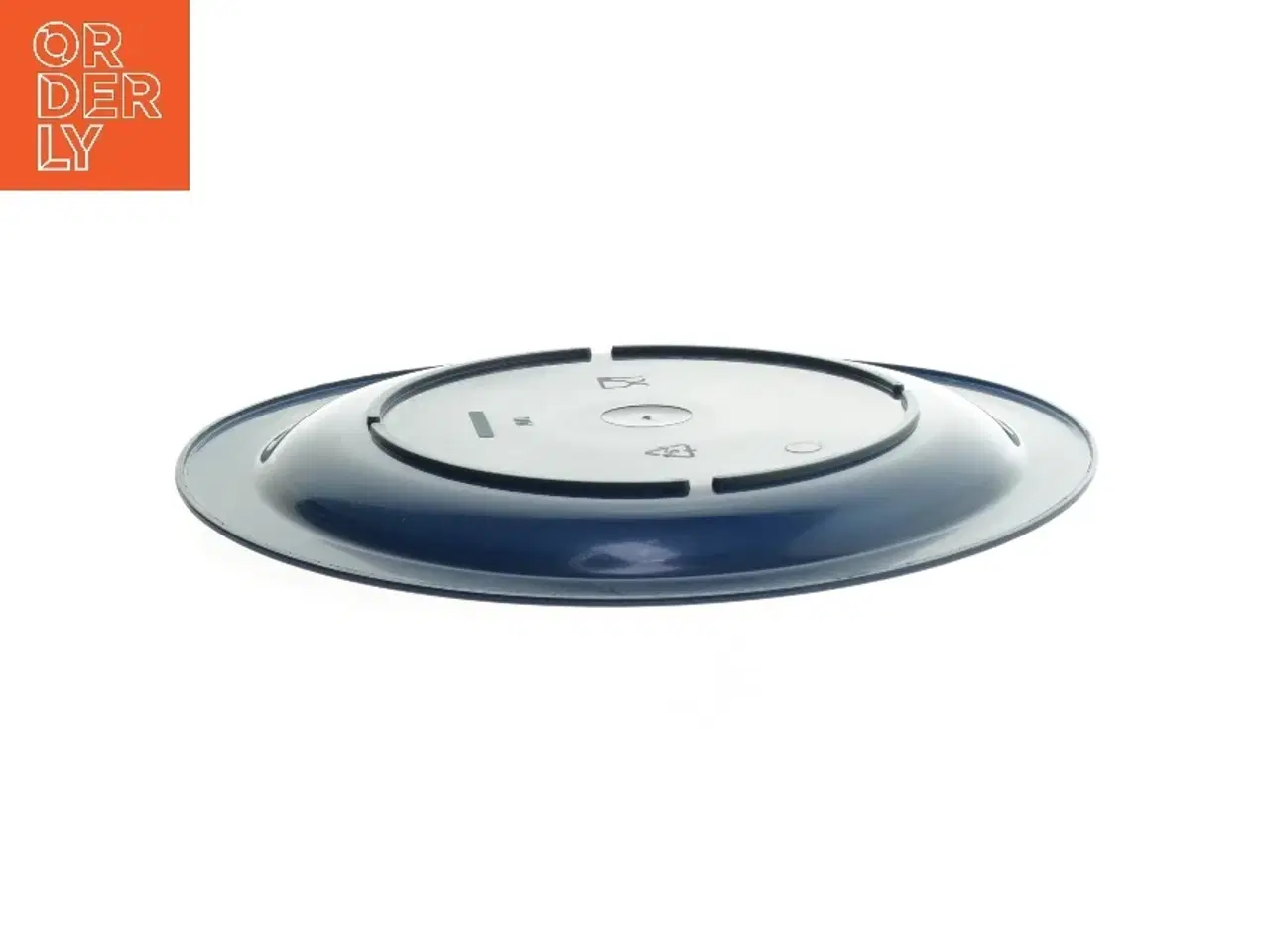 Billede 3 - Blå middagstallerkener i plast Ø 22 cm (str. Ø 22 cm)