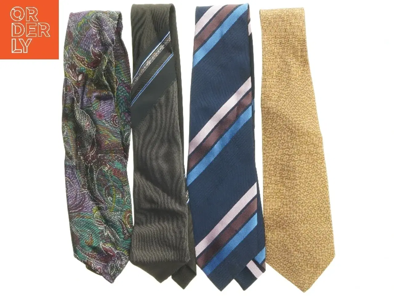 Billede 1 - Fire forskellige slips (str. 120 cm)