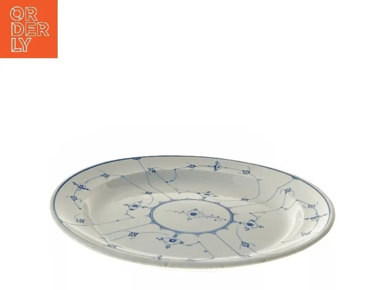 Billede 2 - Stort musselmalet fad, Aluminia B & G (str. Ø 38 cm)