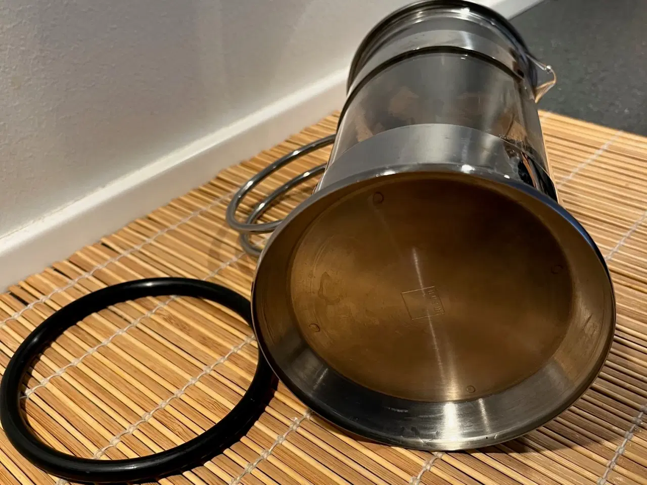 Billede 7 - Stempelkande i glas og rustfrit stål