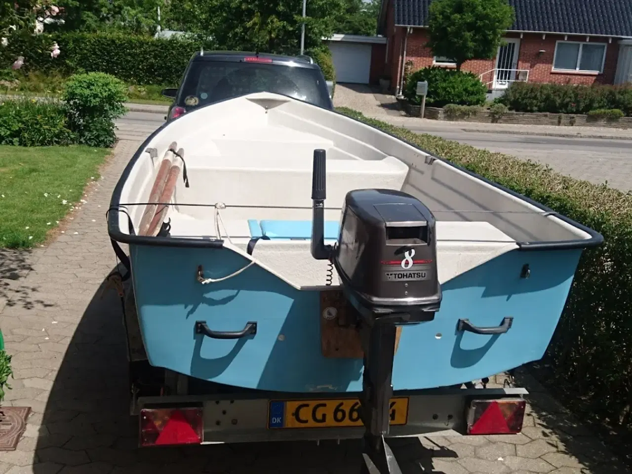 Billede 1 - Jolle m motor, trailer mm