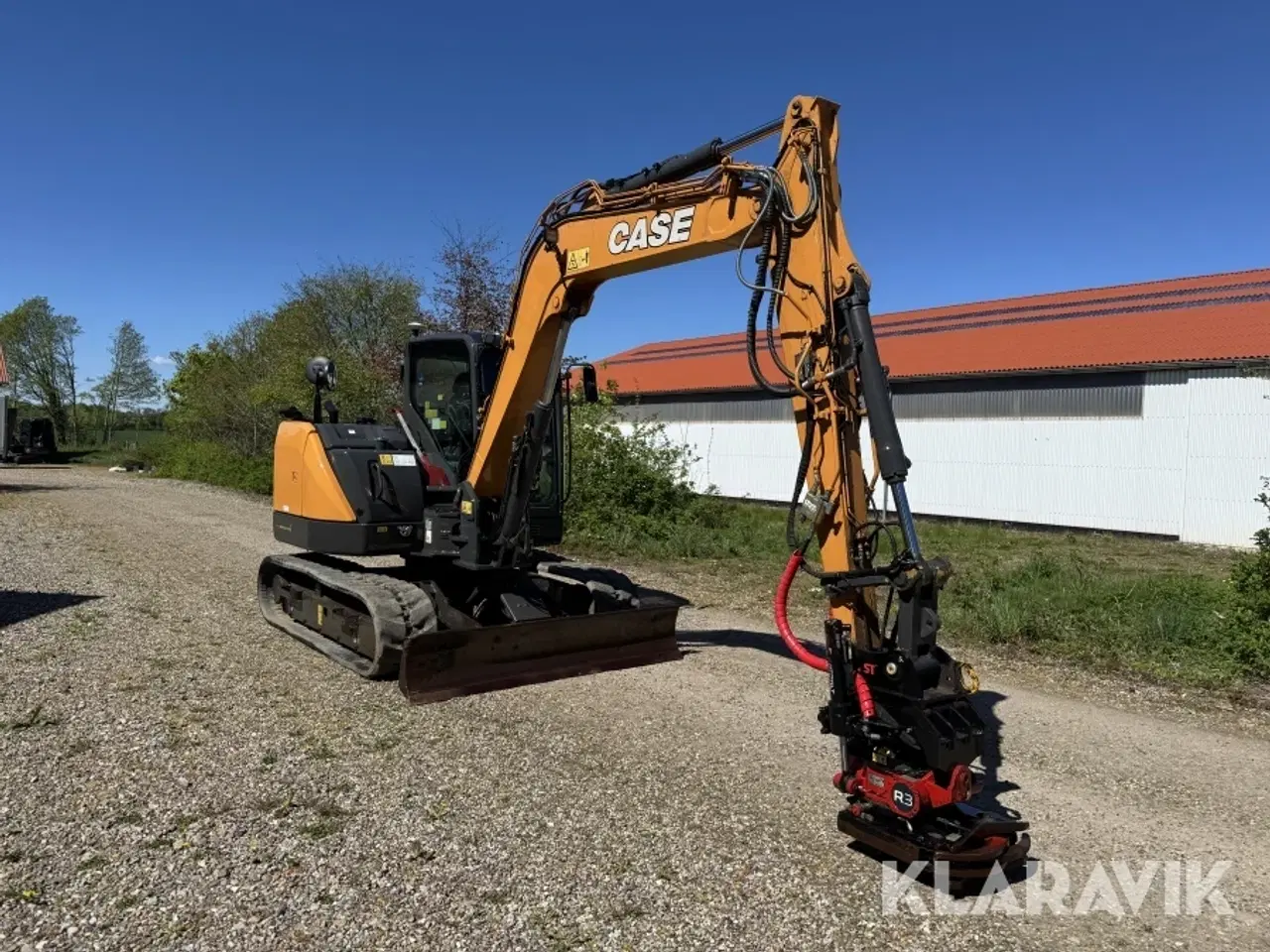 Billede 3 - Gravemaskine Case CX90D med rototilt og 3D maskinstyring