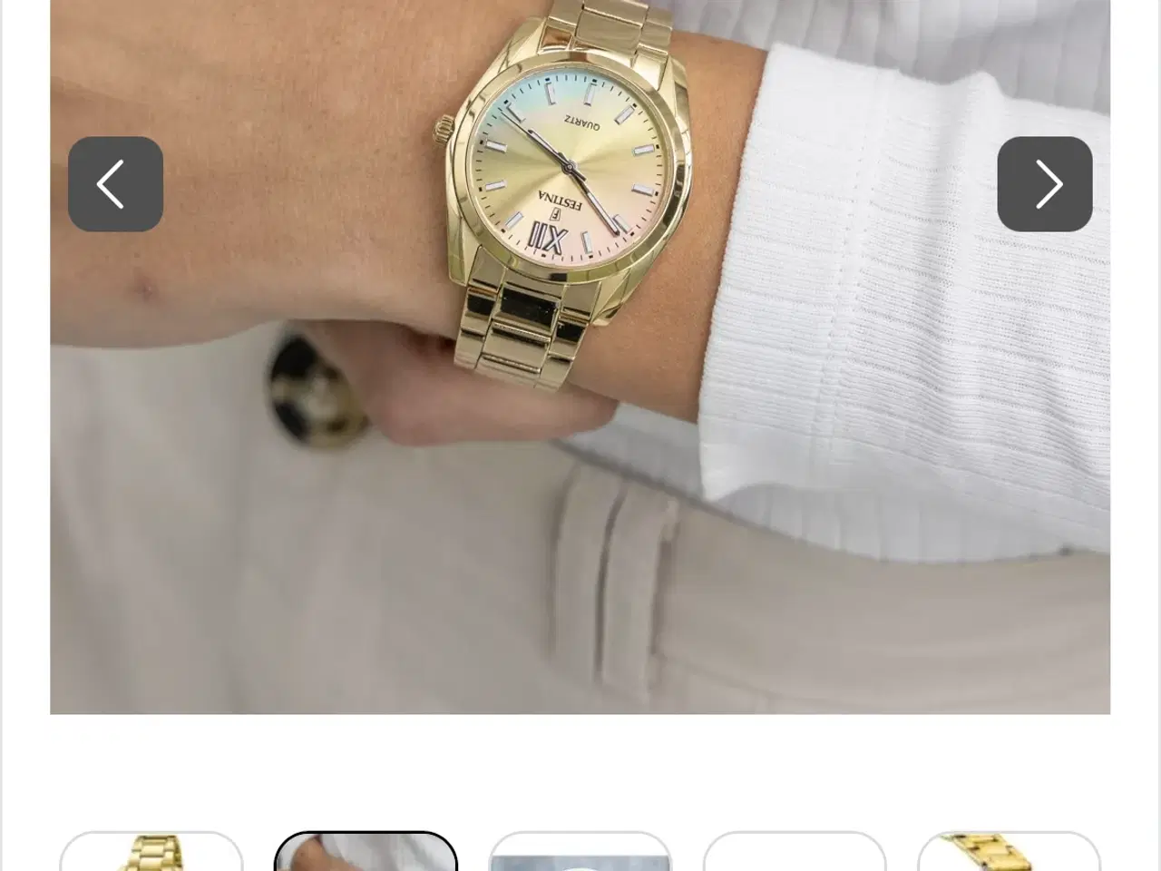 Billede 2 - Festina guld ur