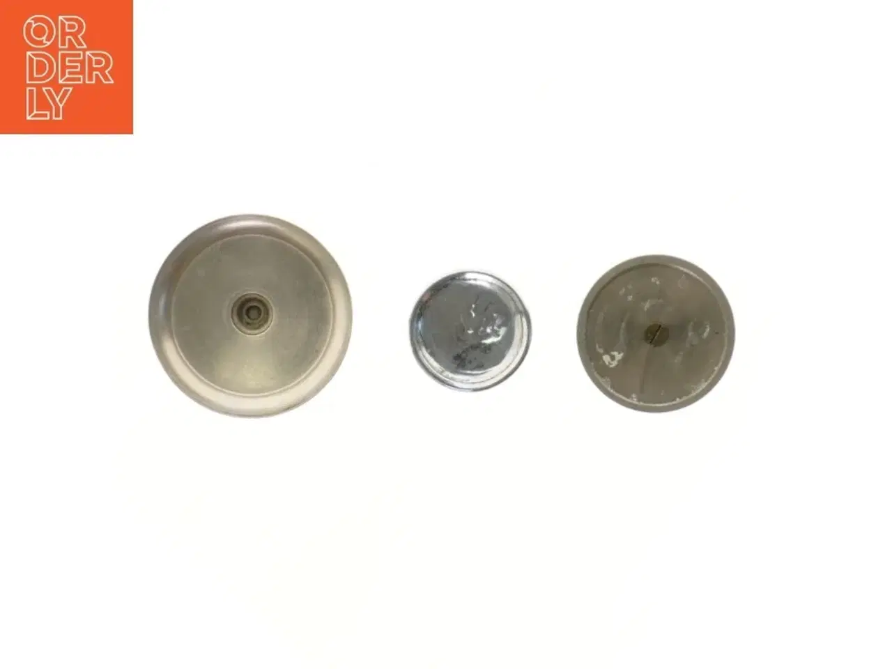 Billede 2 - Sæt af lysestager (str. 17 & 12 & 5,5 cm)