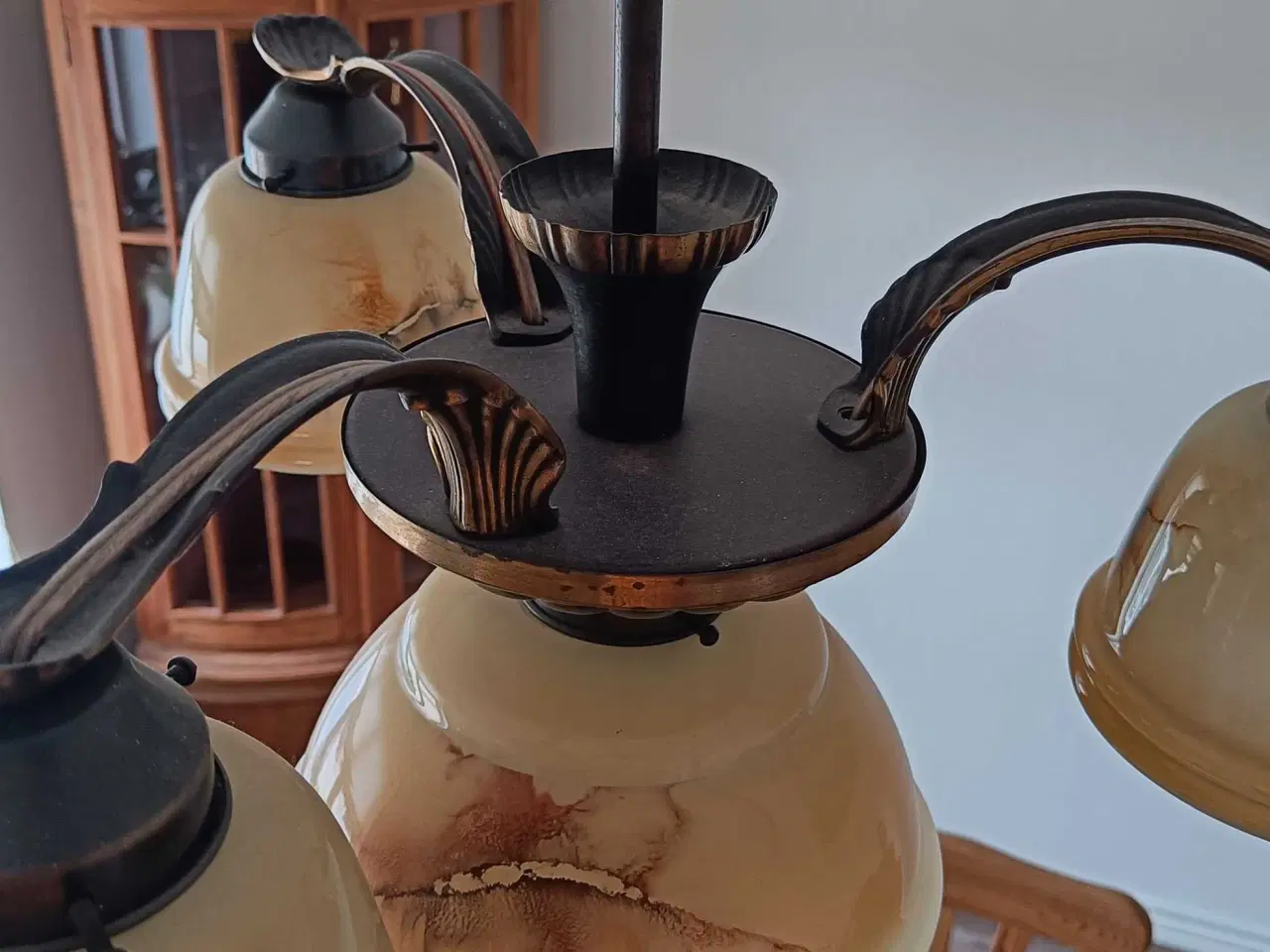 Billede 4 - Loftlampe m 3 skærme 