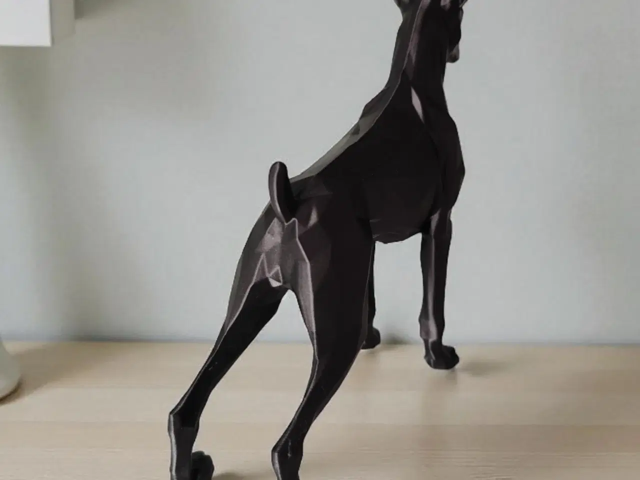 Billede 2 - Geometrisk Dobermann – Moderne kunst