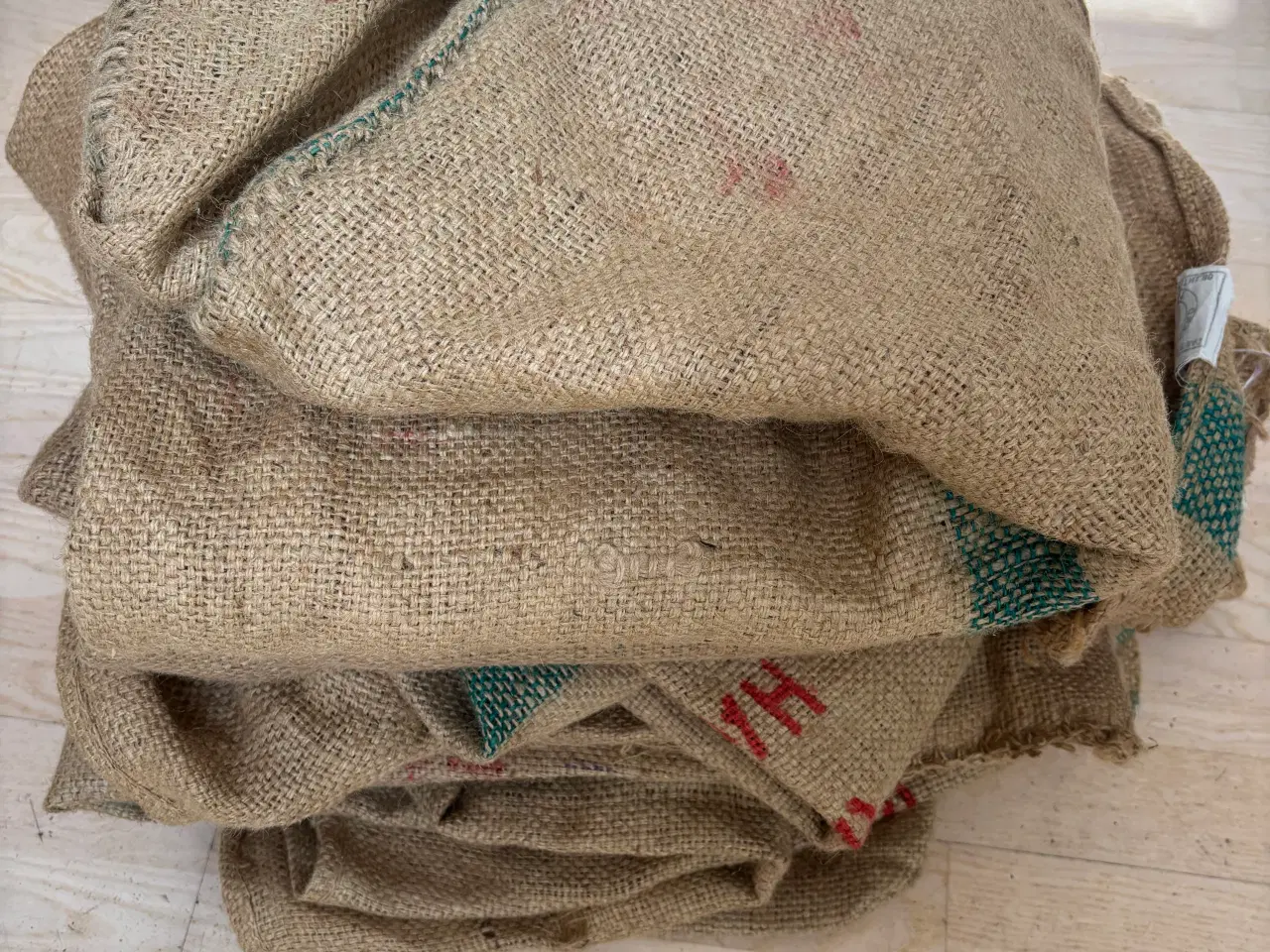 Billede 2 - 60 kg stof kaffesække