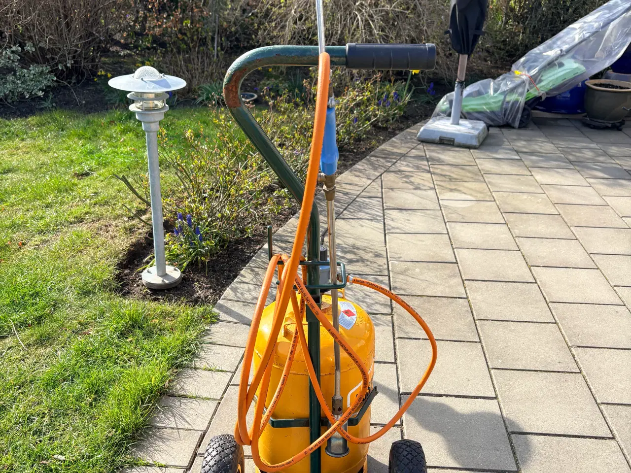 Billede 3 - Kisangani Gas ukrudsbrænder på vogn