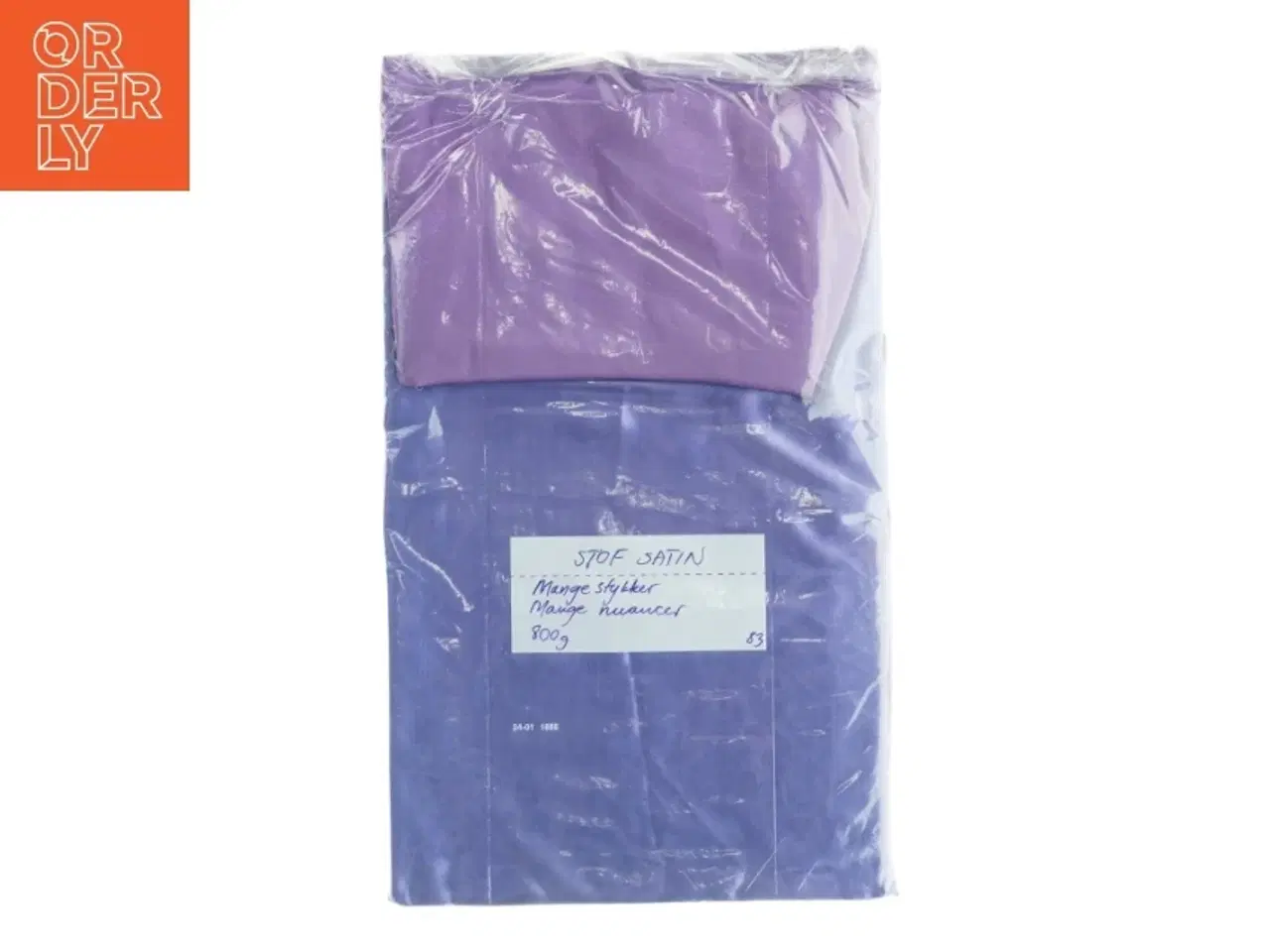 Billede 2 - Satin, duchesse og andet blankt stof til kreative projekter (800 g)