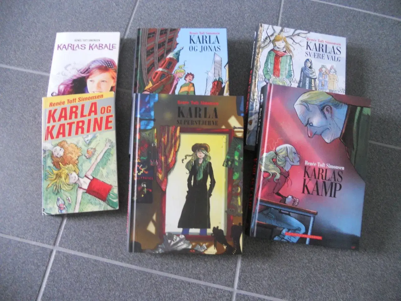 Billede 1 - Kun 3 bøger i serien "Karlas Kabale"