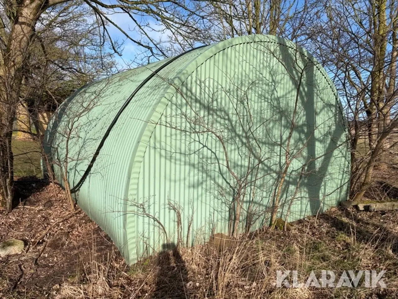Billede 4 - Rundhal stål - 30kvm
