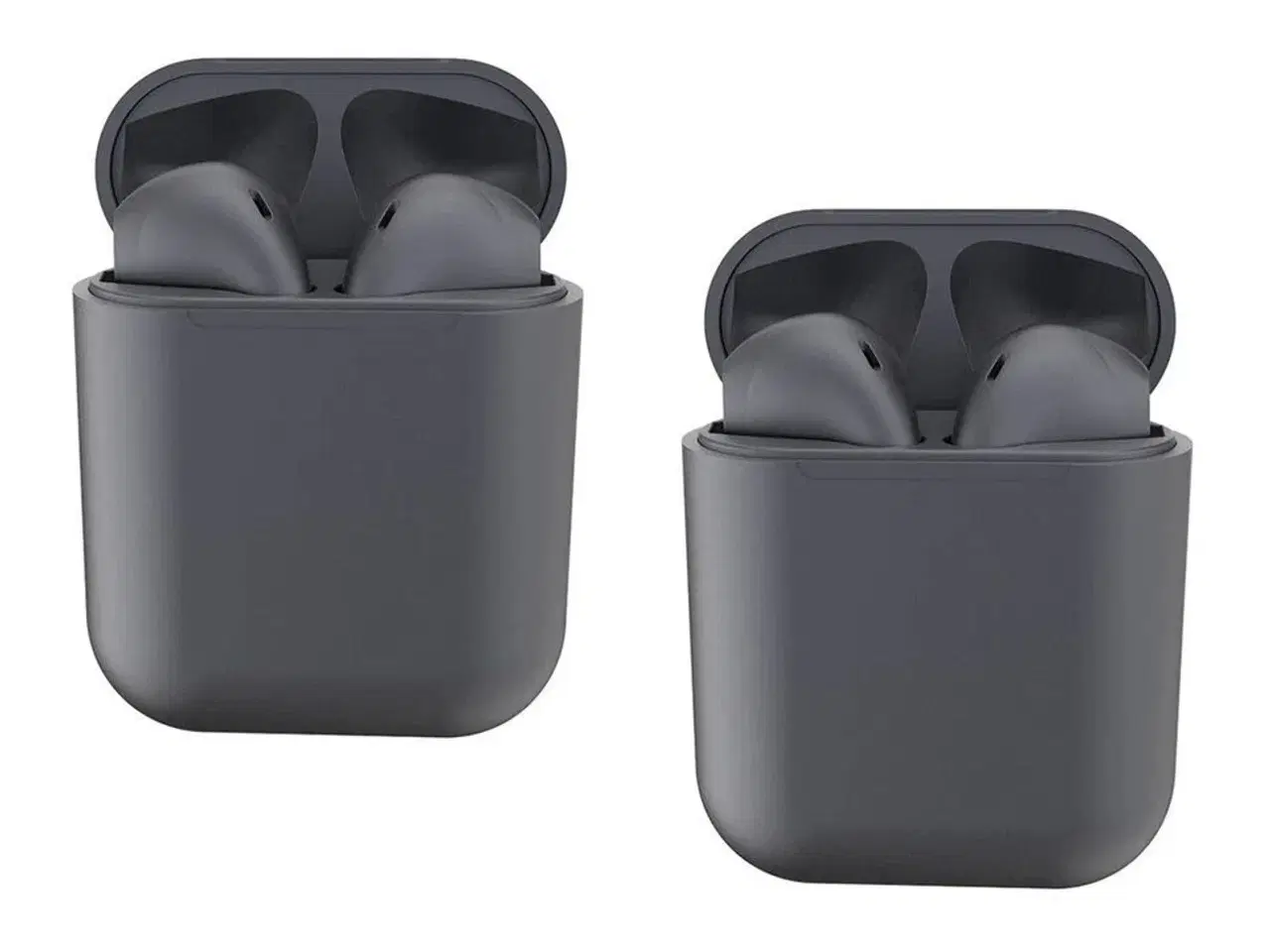 Billede 1 - 2 sæt Earbuds i grå farve.