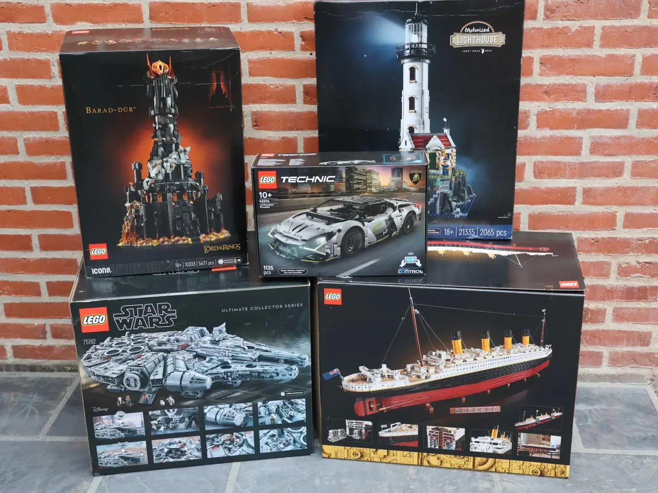 Billede 11 - Masser af LEGO og 5 tomme kasser/æsker.