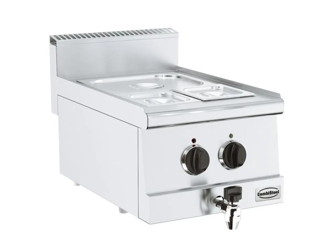 Billede 1 - Bain marie – 1x 1/2 GN / 2x 1/6 GN