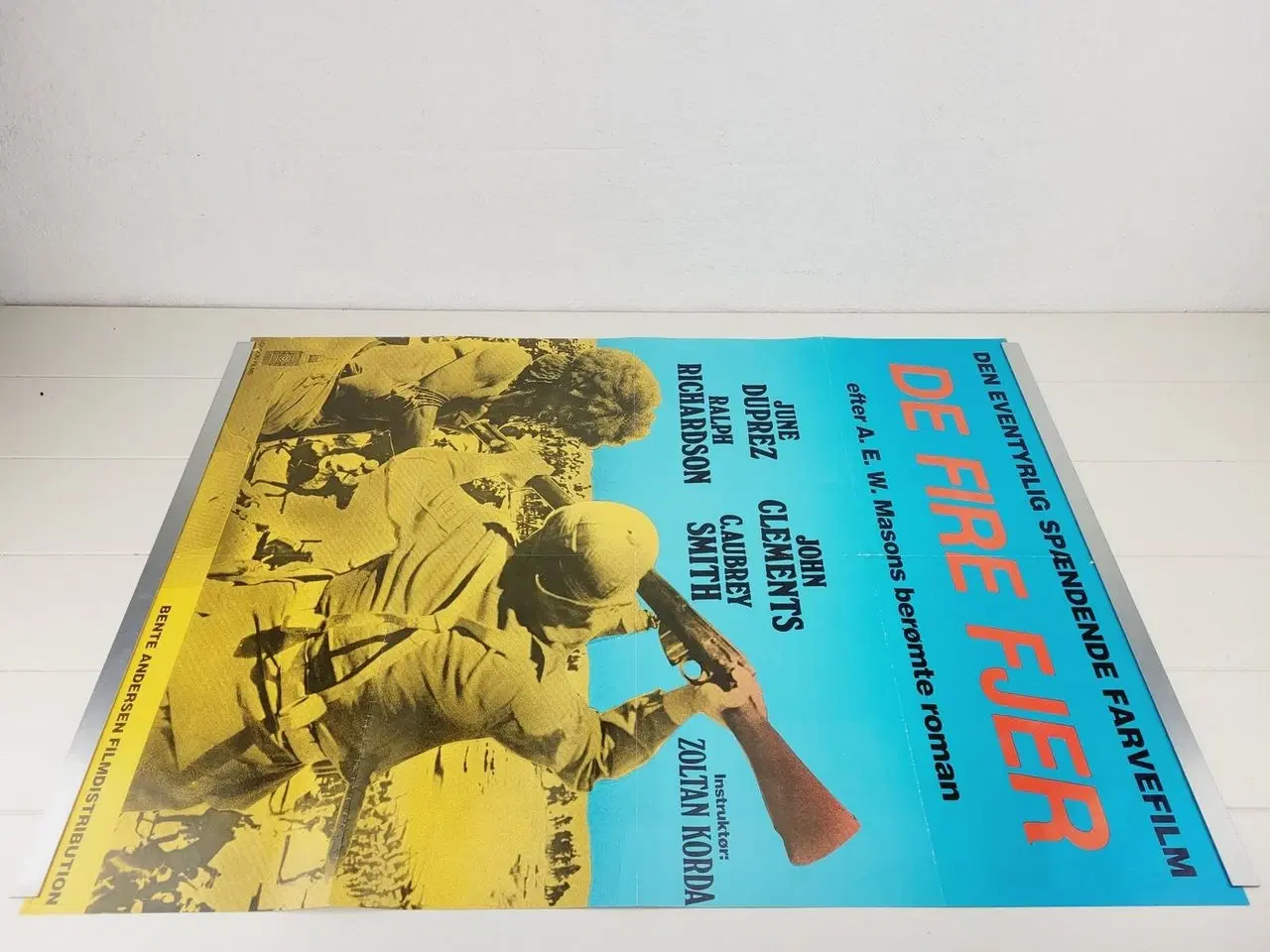 Billede 2 - ⭐️- Plakat: Vintage - De Fire Fjer - film fra 1939