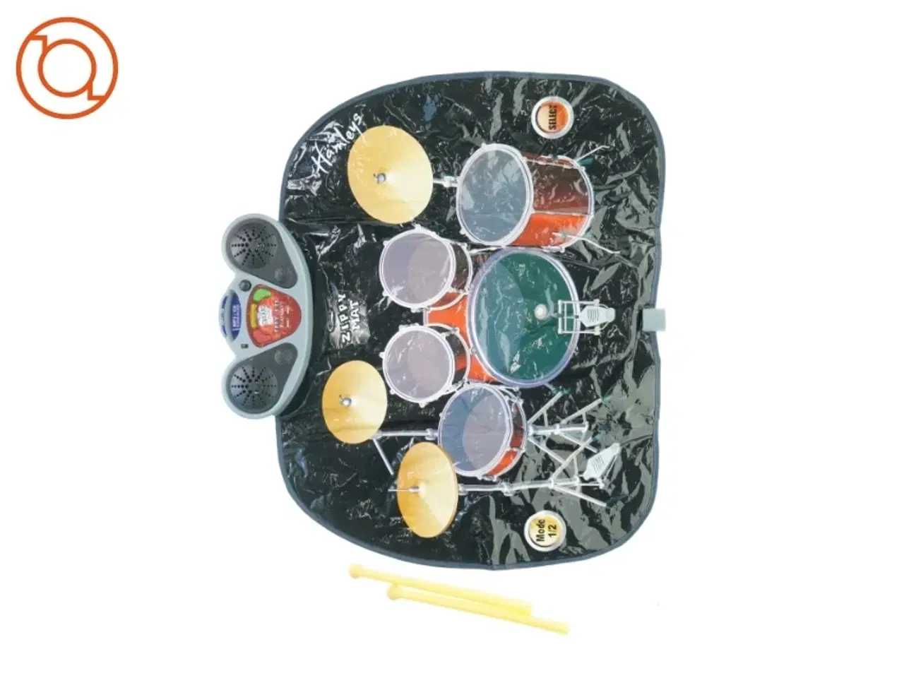 Billede 2 - Drum kit play mat fra Hamleys (str. 47 x 33 x 8 cm)