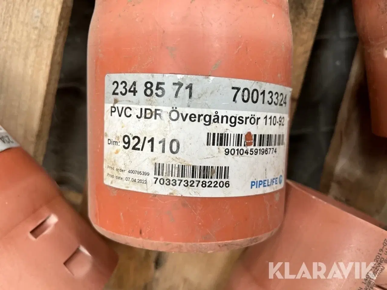 Billede 5 - Overgange og grenrør - 3 paller